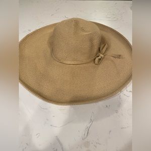 Large floppy sun hat